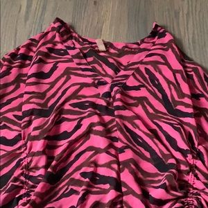 Victoria’s Secret zebra print blouse